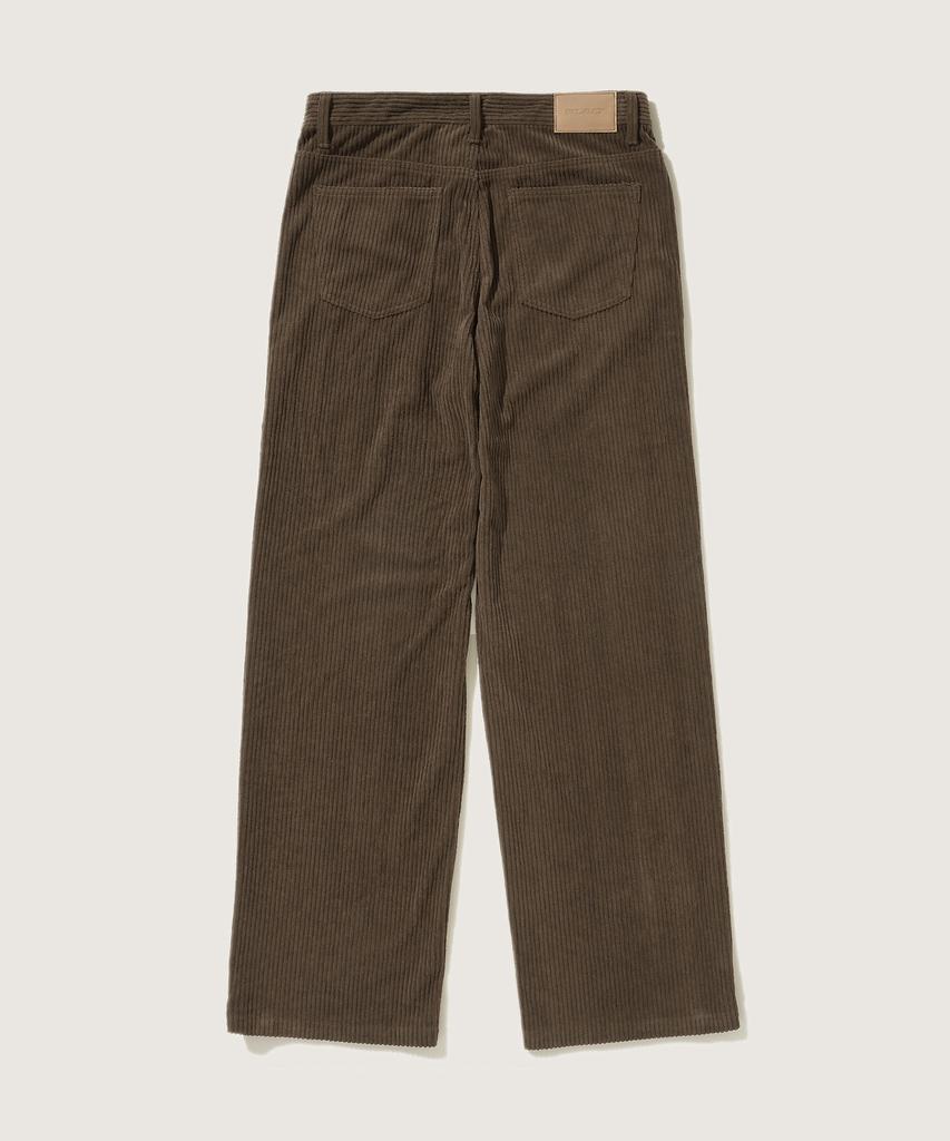 PLAC Corduroy Wide Pants M90 Rinse Brown