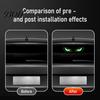 Car Enthusiast Lighting Gear Solar Devil Eyes Light for Windshield, Magnetic Installation Window Warning Sign with Three Night Driving Atmosphere Lamp