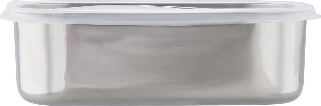 Wahei Freiz Ajido Large Storage Stainless Made in Container, 1.1L, Square, Steel, Japan, AD-739