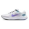 Nike Baskets Air Zoom Structure 24 Blanc Violet Psychique Femme Barely-Grape Cerulean DA8570-105