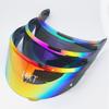 K3 K4 Motorcycle Helmet Lens: Electroplated Day & Night Mirror Accessory for Full Helmets