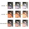 Rotatable LED USB Rechargeable Book Light Eye Protection Night Light Portable Clip Desk Light Bookmark Read Light Night Lamp