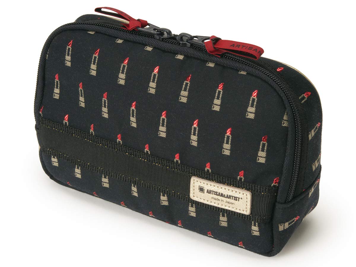 

Artisan Artist Slope Shape Pouch Black & Valiant Rouge 8WP-LI110H чёрный