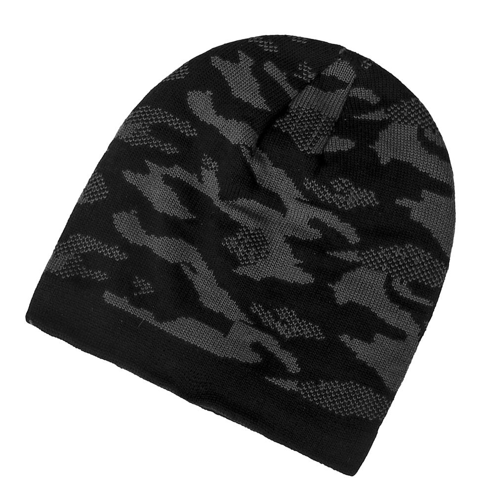 1pc Stocking Hat Camouflage Warm Soft 