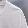9283 Off-White Summer Men's and Women's Pure Cotton Print Oversized T-shirt Street Wear