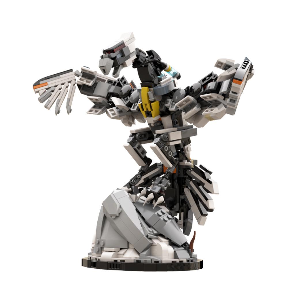 Gobricks Ideen Spiel Horizon Zero Dawn Maschinenmonster Set Stormbird Tallneck Clawstrider Tremortusk Bausteine Spielzeug Geschenk