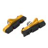 2 Pcs Mi.xim Brake Rubber Block Drawer Type Aluminium Alloy Bike Brake Pads Lower Noise Anti