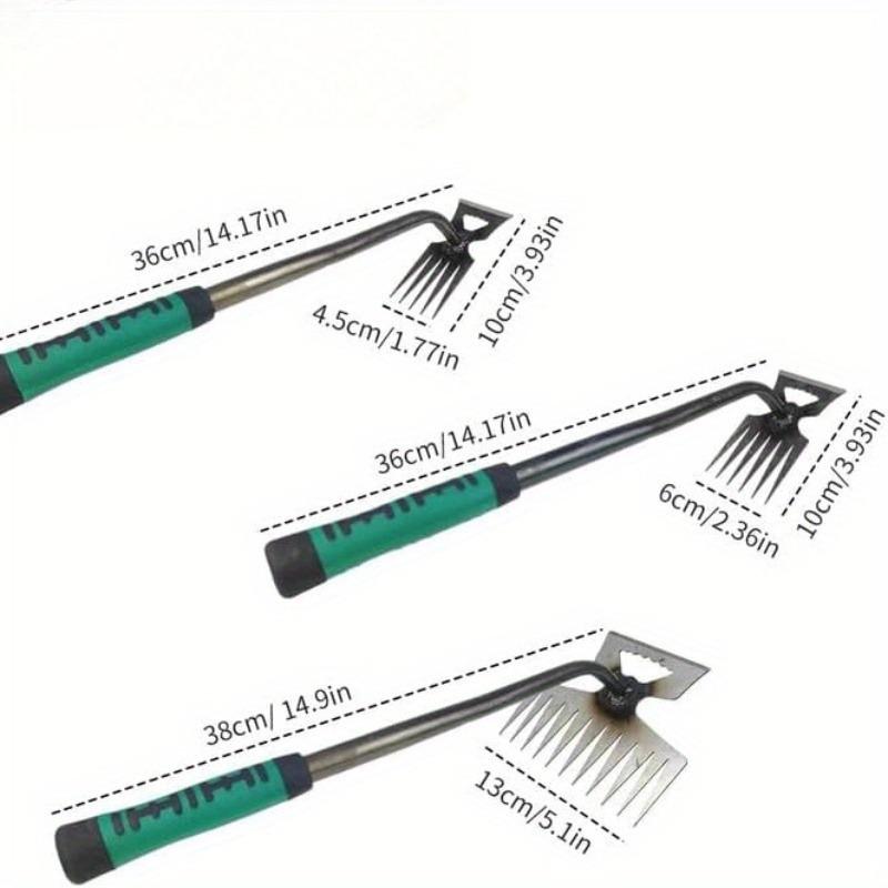 New Garden Weeding Tool: Durable Manganese Steel Manual Weeder for Root Removal In Courtyards and Gardens