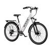 City Electric Bike PIXAR Cruiser 27.5" Tire 250W Motor 36V12.8Ah Battery Shimano 7 Speed 25km/h Speed 80km Max Range