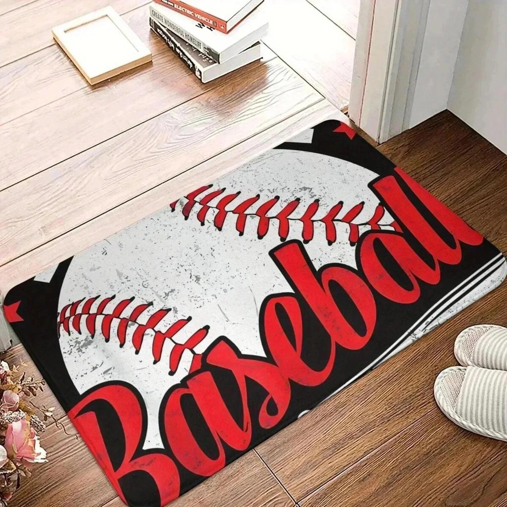 1PC Paw Prints Kitchen Rug Non-Slip Door Mats Pop Design Bathroom Rug Bath Mat Carpet for Home Sink Laundry Decor