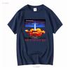 Vintage Independence Day Movie ID4 Pocket T Shirt XL Vintage Washed Unisex Graphic Designer Clothes Stylish