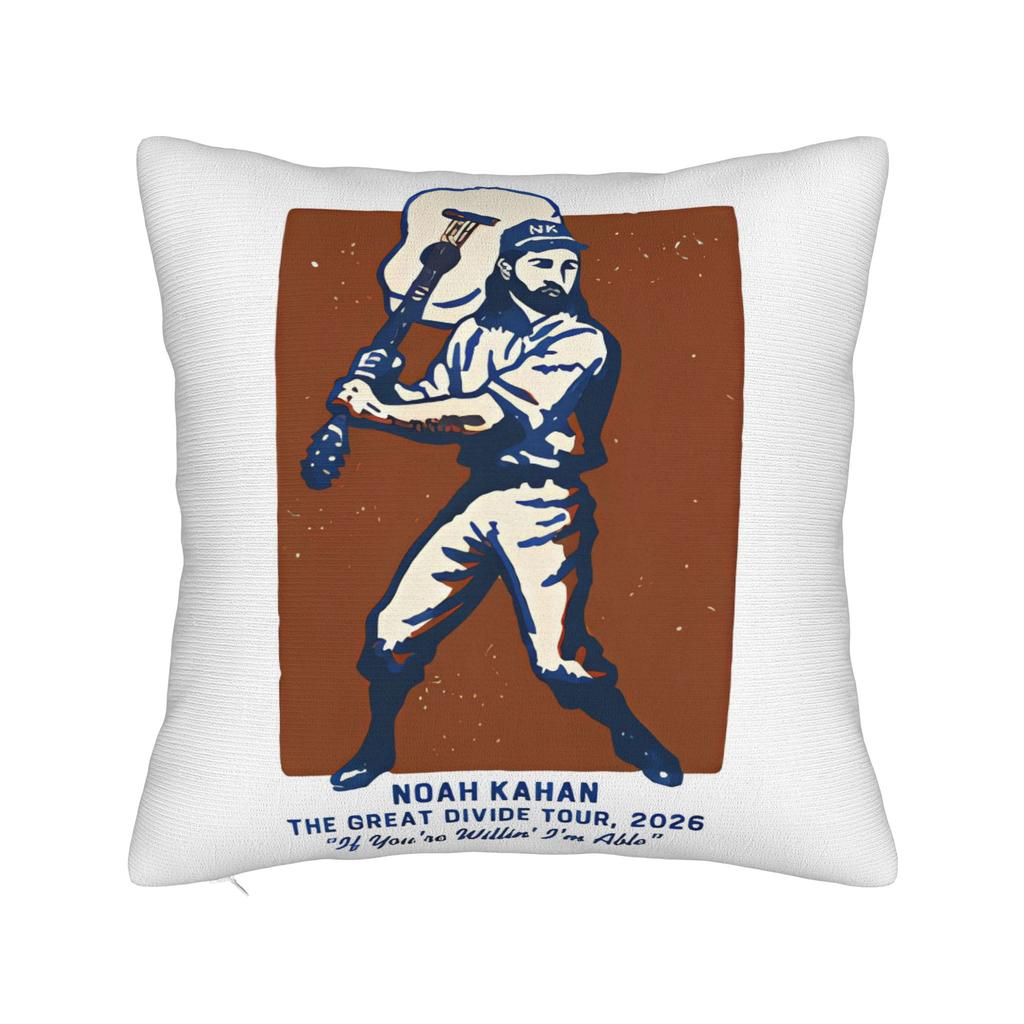 Noahs Kahans Art Bootleg Merch Pillow Cover Fashion Pillow Case For Living Room Sofa Soft Pillowcases Gift Idea
