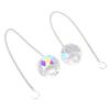 2pcs Crystal Ball Prism Pendant Suncatcher Window Suncatcher Rainow Maker Ornament with Chain for Easy Hanging Colorful