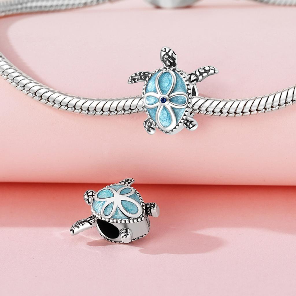 Orginal Copper Charm Sea Crab Turtle Starfish Charms Beads Fit Bracelet Necklace Bead Jewelry Making Jewelry Gift