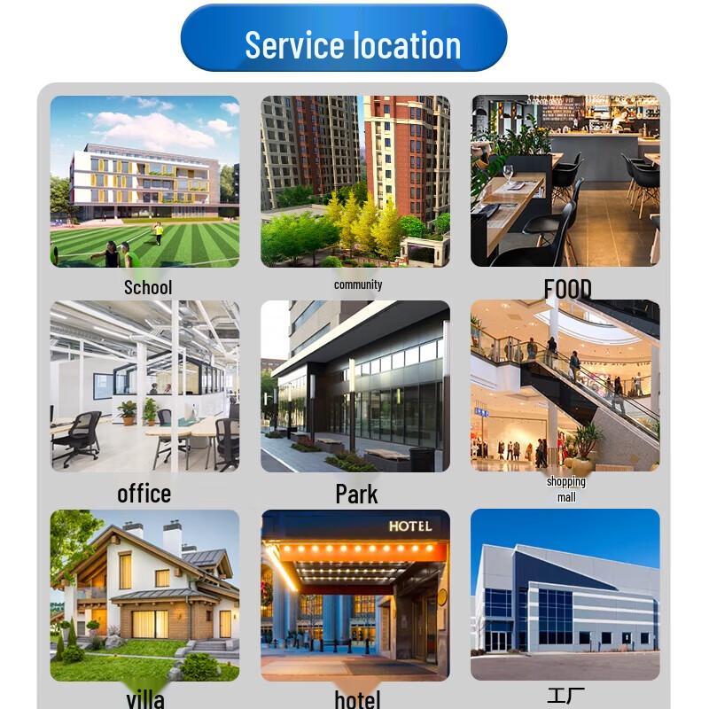 Hikvision Camera Installation Service CN plug (adapter included)