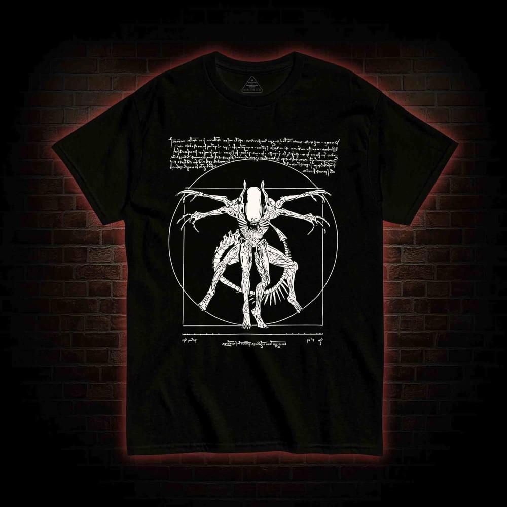 

Alien T-Shirt | Sci-Fi Horror Movie Graphic Tee | Nostromo Unisex Tee L