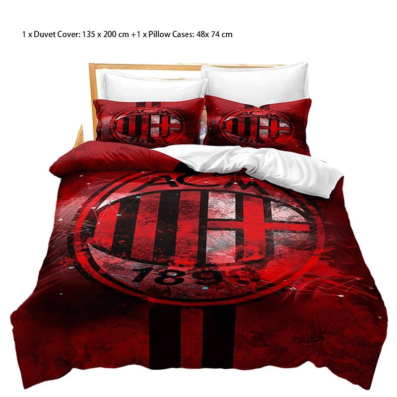 Luxury 3d Digital Print Bedding Set For Football Fans Wholesale Bedding Set For Football Enthusiasts