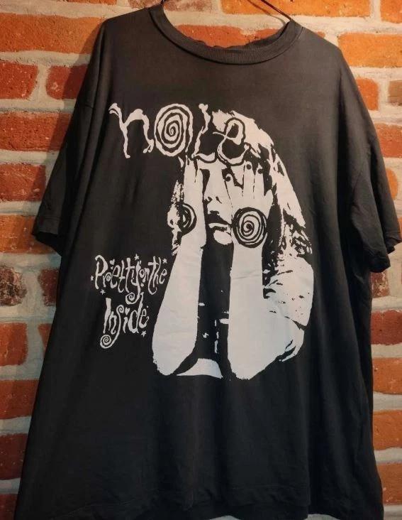 Band Tees × Very Rare × Vintage Hole Band Courtney Love T-Shirt 3XL фото