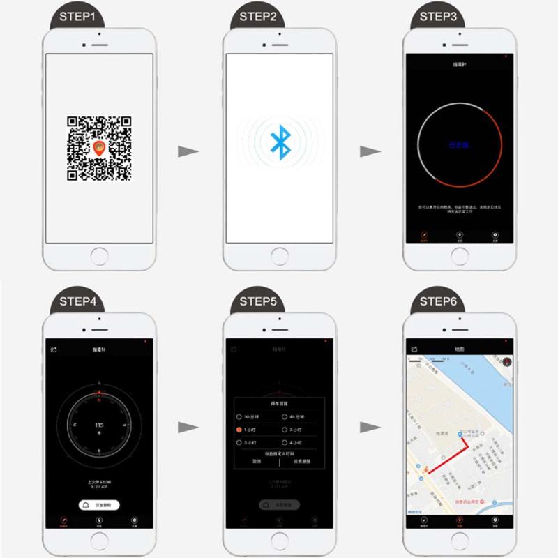Wasserdichter 12V Motorrad Dual-Port USB-Lader LED Voltmeter Mit GPS-Positionierung