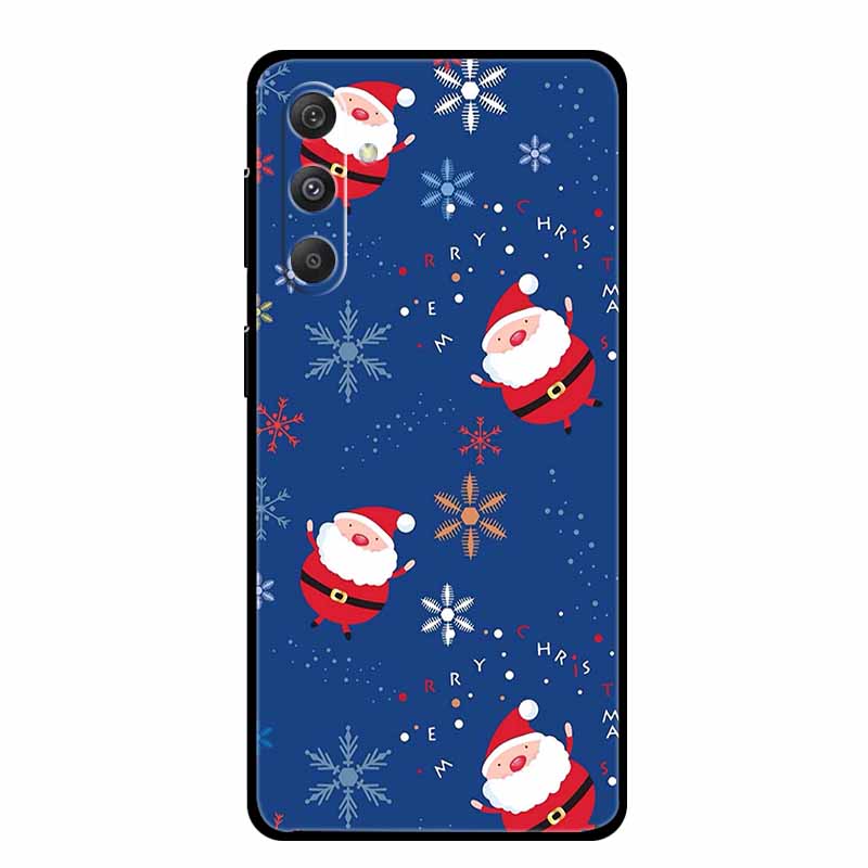Christmas Case For Samsung Galaxy S24 S25 5G Cases Soft Silicone Bumper for S24 S25 Plus S23 FE S24 FE S25 FE 5G Protector Shell