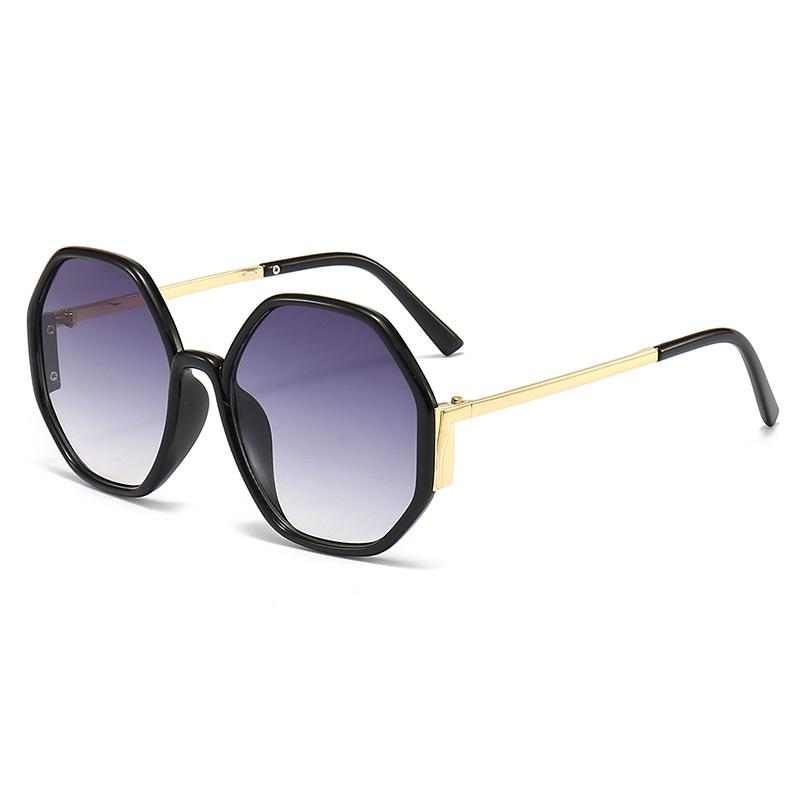 Hexagon Sunglasses Women Luxury Designer Square Sun Glasses Men UV400 Driving Fishing Shades
