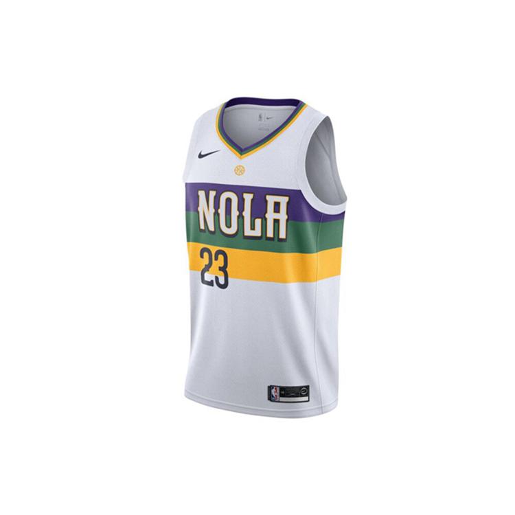 Nike Basketball Jersey Men s White AJ4628-101 S