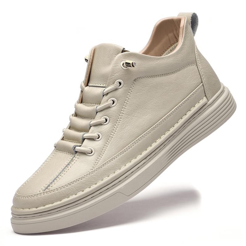 High Quality Men's Walking Footwear Handmade Men Sneakers Genuine High Quality Driving Shoes 2025 New Arrival Skate Shoes Men