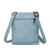 Women's Soft Leather Shoulder Bag Multi-Layer Crossbody Bag