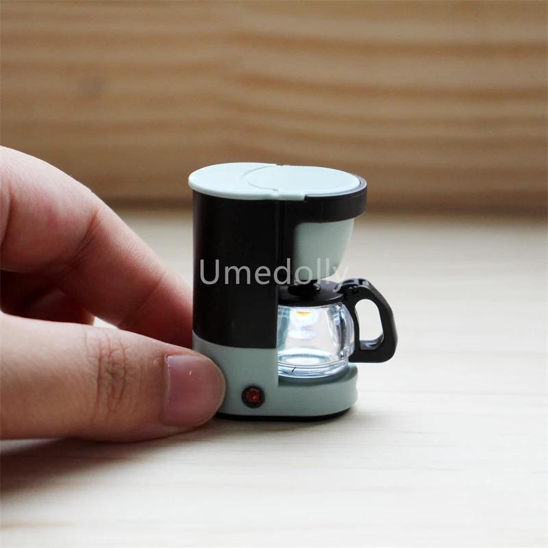 1/6 Scale Miniature Dollhouse Juicer Coffee Machine Cooker Mini Kitchen Appliance Model for BJD Blyth Doll Accessories Toy