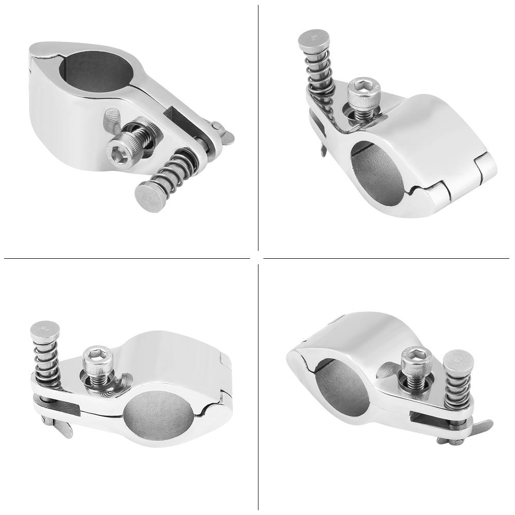 316 Stainless Steel 7 8in Jaw Like Slide Hinged Marine Boat Awning Hardware Fitting