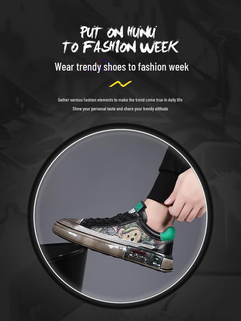 Men's Trendy Autumn Sports Shoes - Stylish, High-End, Breathable Sneakers