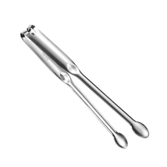 Stainless Steel Food Tongs for Buffet BBQ Long Handle Non-Slip Food Clips Rust-Proof Dishwasher Safe Kitchen Utensils for Seafood Bread Vegetables