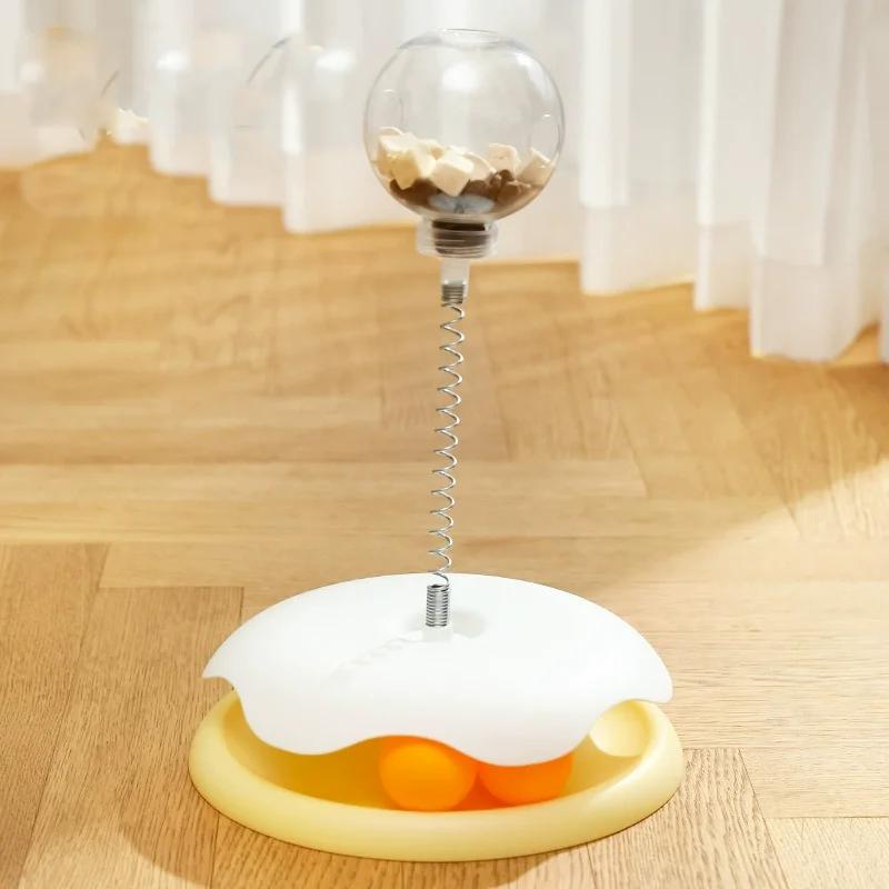 

Игрушка для кошек Мяч с отверстиями для корма Игрушка-палочка для кошек Игрушка-вертушка для игр Саморазвлекающее устройство Товары для питомцев Товары для питомцев Аксессуары жёлтый