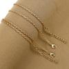 Diy Necklace 07 Cross Chain Necklace Lobster Buckle Stainless Steel O Chain Jewelry Necklace Accessories N49