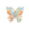 Crystal Rhinestones Butterfly Brooch Fashionable Evening Wear Lapel Pin Clothing Accessories Social Event Jewelry