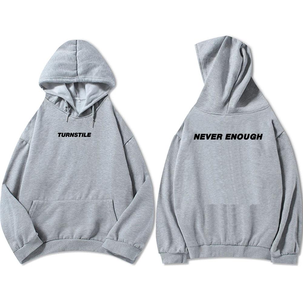 

Худі The NEVER ENOUGH Tour 2025 Turnstile Рок-гурт З принтом Толстовка Вільний Фліс Осінньо-зимові Пуловери Чоловічий Одяг Топ L