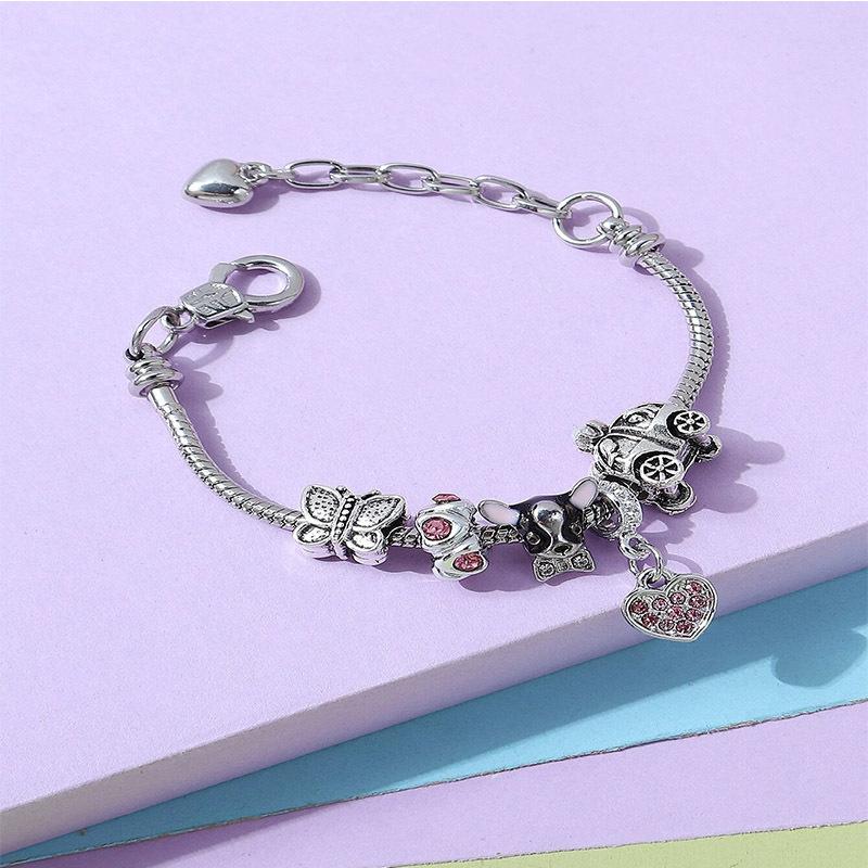 Fashion Multi-Element Rhinestone Beaded DIY Bracelet Jewelry