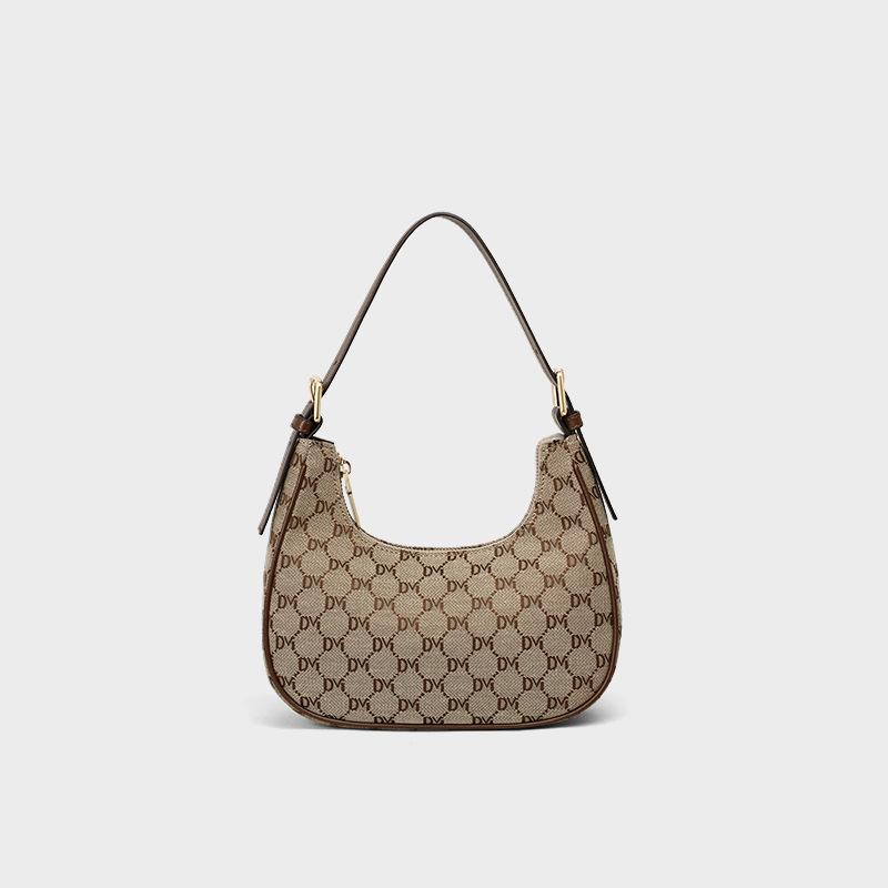 Women's Crossbody Bag Women's Underarm Bag Advanced Sense All-in-one Presbyard Single Shoulder Crescent Bag