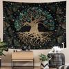 1Pc Universe Life Tree Tapestry, Dreamy Tree Background Cloth, Suitable For Living Rooms, Bedrooms, Dormitories, And Home Decora