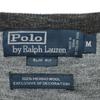 Polo von Ralph Lauren Langarm V-Ausschnitt Strick M Anthrazitgrau Pullover Herren Gebraucht