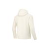 Li-Ning Fitness Series All-Weather Solid Color Hooded Zip-Up Sweatshirt Men Tops Milk-White AWDT741-2