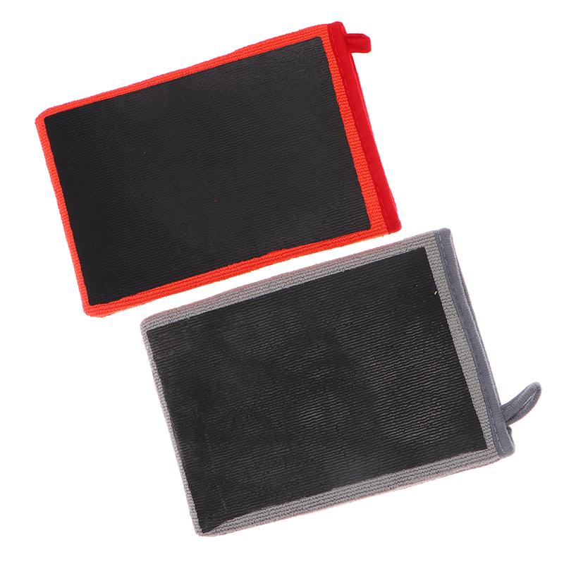 Clay Towel Fine Grade Auto Detailing Clay Bar Towel Microfiber Claying Towel Car Wash Mitt Clay Bar For Car Detailing