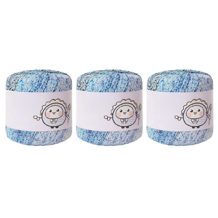 

Multipurpose Mercerized Cotton Thread 3 Roll Pack Soft Fiber For Clothing Accessories And Crafting
