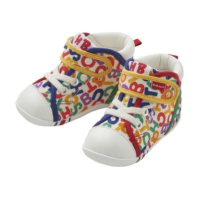 HOT First Baby Shoes Boys Girls Kids Clothing Multicolor [MIKIHOUSE BISCUITS] Children's 12.5cm 73-9308-491