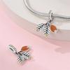 Authentic Charm Bead Charms Copper Plated Daisy Pendant Plant Bead Charms Compatible With Bracelets Women Jewellery Making Diy Gift