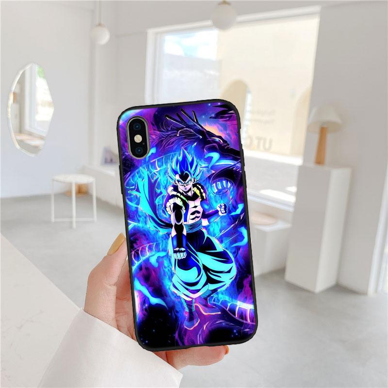 LO37 Dragon Ball Goku Soft Shell Phone Case for Redmi Note 10 11 12 Pro Max 10S 10C 10T 11A 11S 12S 12C