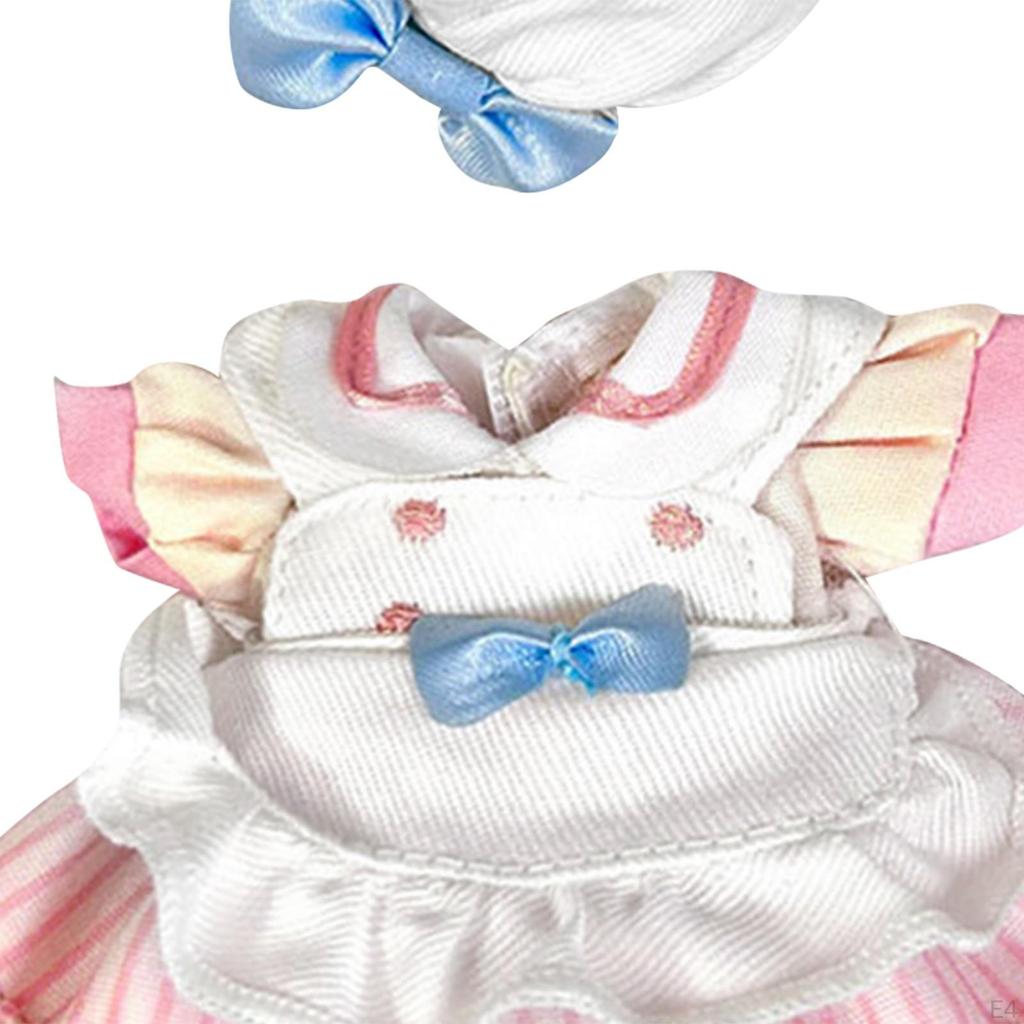 17cm Plyšové Oblečení Kostýmy, Hra na předstírání, Móda, Foto rekvizity, Plyšové doplňky, Roztomilé Měkké