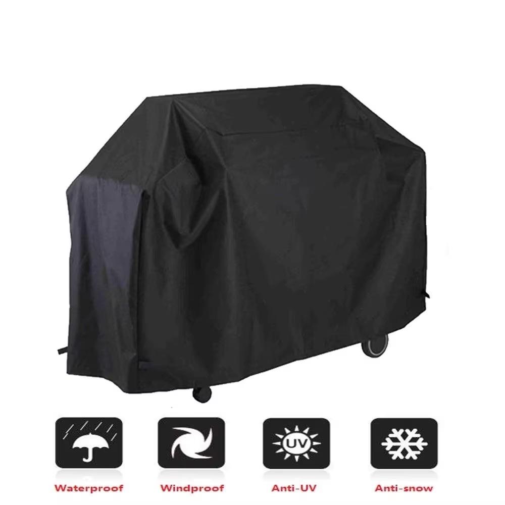 Full Coverage Grill Waterproof Cover Dustproof and durable 210D oxford fabric, ideal for outdoor patio garden grills