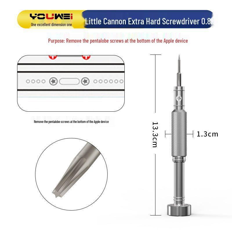 

Набор мини-отверток-пушек для ремонта мобильных телефонов - Совместим с устройствами Apple и Android