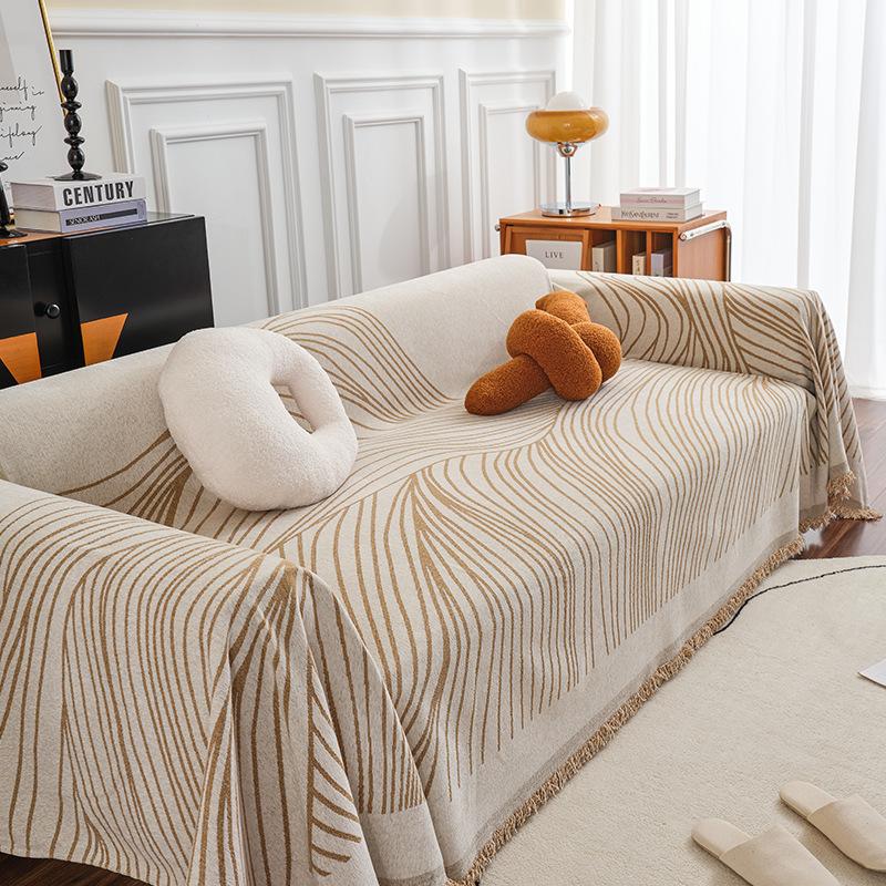 

Чехол для дивана из синели, ткань Four Seasons Universal Line Advanced Sense, нескользящий универсальный универсальный чехол для сиденья, не царапается 180*130cm